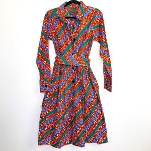 TUFAFII African print dress